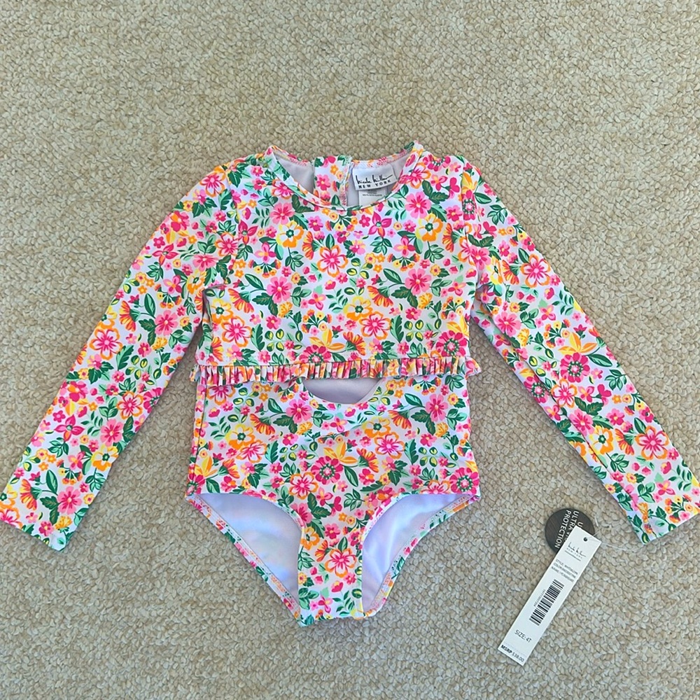 Nicole Miller One-Piece Floral Swimsuit